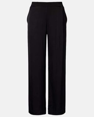 Velvet Larkin Wide-Leg Pants - Blue