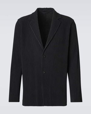 Homme Plissé Issey Miyake Blazer Basics - Blau