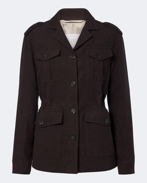 Eleventy Wool Jacket - Black