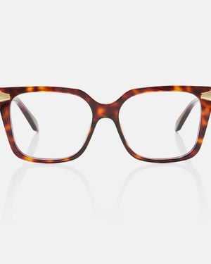 BVLGARI Serpenti Viper Square Glasses - Brown