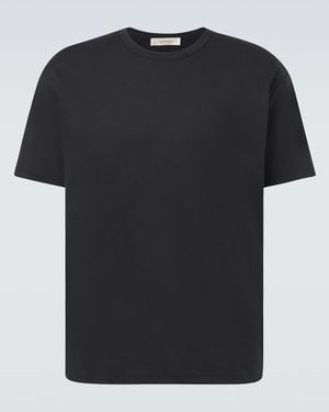 Umit Benan Camiseta James De Jersey De Algodon - Negro
