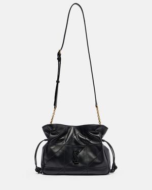 Saint Laurent Jamie Leather Shoulder Bag - Black
