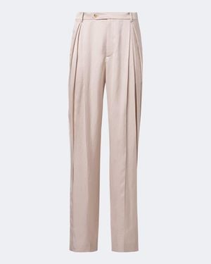 Valentino Gerade Hose - Natur