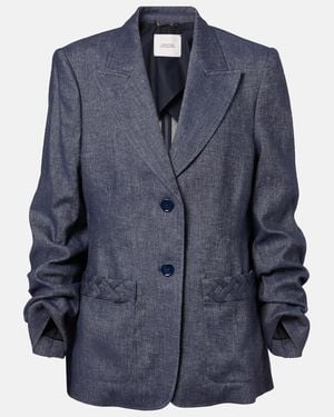 Dorothee Schumacher Fluid Denim Blazer - Blue
