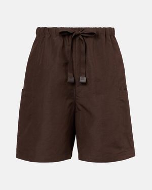 Max Mara 'Quebec' Bermuda Shorts - Brown
