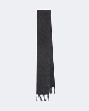 Prada Cashmere Scarf - White