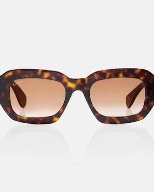 Cartier Panthere De Cartier Square Sunglasses - Brown