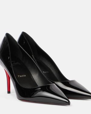 Christian Louboutin Miss Z 80 Patent Pump - Black