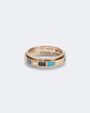 Piaget Ring Possession Vibrant Palace Aus 18Kt Rosegold Mit Edelsteinen - Weiß