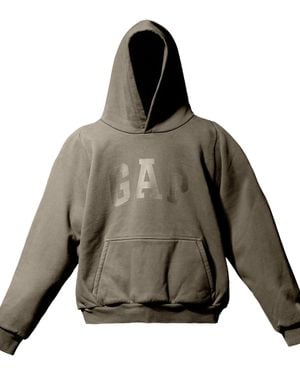 Yeezy Gap Dove Cotton-blend Shrunken Hoodie - Natural