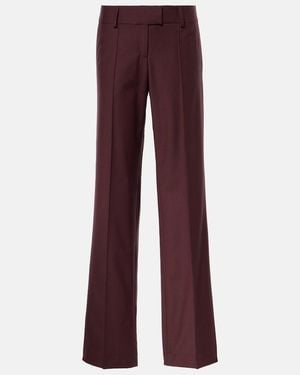 AYA MUSE Deneva Wide-Leg Trousers - Purple