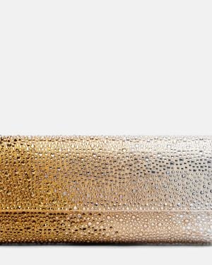 Judith Leiber Clutch Gradient Perry Con Cristalli - Metallizzato