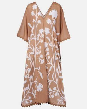 Juliet Dunn Bedruckter Kaftan Aus Baumwolle - Pink