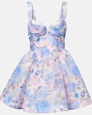 Zimmermann Short Dresses - Blue