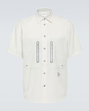 and wander Technical Shirt - White
