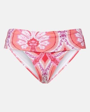 Melissa Odabash Bedrucktes Bikini-Hoeschen Brussels - Pink