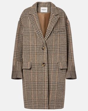 Isabel Marant Limiza Virgin Wool Coat - Brown