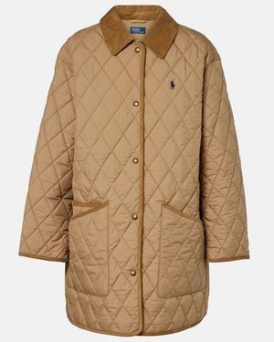 Polo Ralph Lauren Quilted Coat - Natural