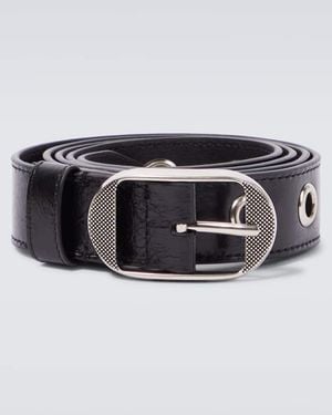 Balenciaga Ceinture 30 Le Cagole En Cuir - Noir