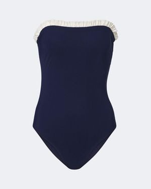 Karla Colletto Badeanzug Basics - Blau