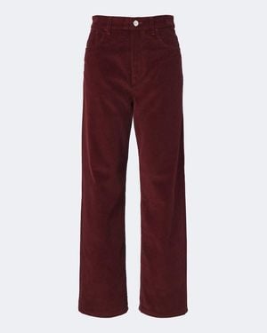 Rohe Cotton Corduroy Straight Pants - Red