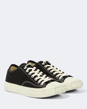 Acne Studios Ballow Soft Tumbled Tag Trainers - Black