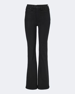 7 For All Mankind Coated Bootcut Jeans - Black