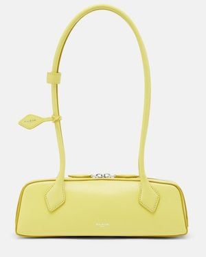 Alaïa Le Teckel Small Leather Shoulder Bag - Yellow