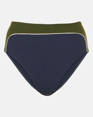 Eres Plouf Colorblocked Bikini Bottoms - Blue