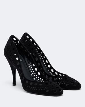 Alaïa Pumps Vienne Aus Veloursleder - Schwarz