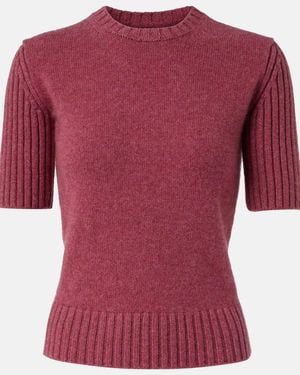 KHAITE Pullover Mia Aus Cashmere - Rot