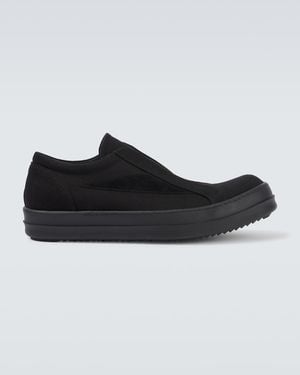 Rick Owens Drkshdw Slip-Ons Vintage - Schwarz