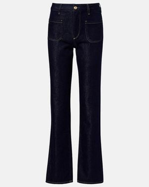 AG Jeans Straight Jeans Moya - Blau