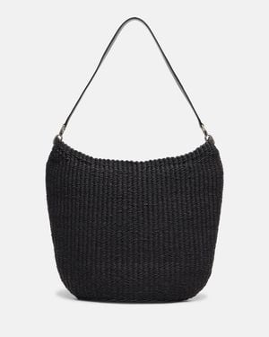 Phoebe Philo Schultertasche Small Slope Sling - Schwarz