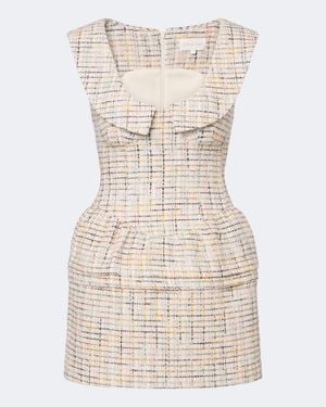 ShuShu/Tong Cotton-Blend Tweed Minidress - Natural