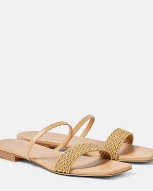 Malone Souliers Frida 10 Woven Sandals - Natural