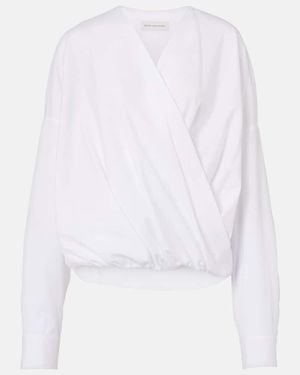 Dries Van Noten Cotton Top - White