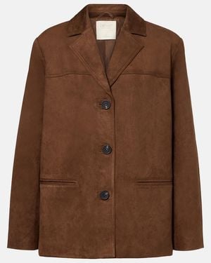 Velvet Salie Blazer - Brown
