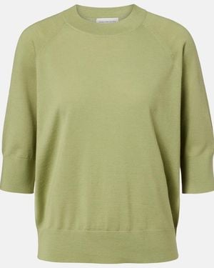 Dries Van Noten Pullover Aus Wolle - Grün