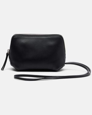 The Row Clutch Owen Aus Leder - Schwarz
