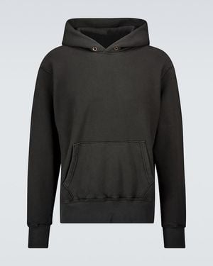 Les Tien Hoodie Aus Baumwolle - Schwarz