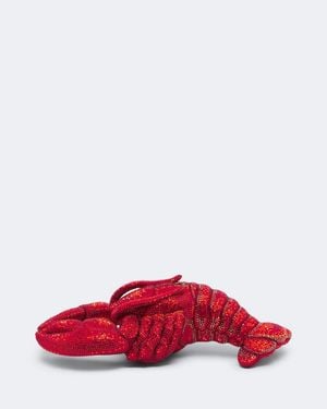 Judith Leiber Verzierte Clutch Lobster Claudia - Rot