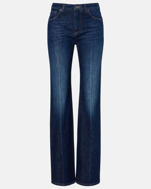 Dolce & Gabbana Mid-Rise Flared Jeans - Blue