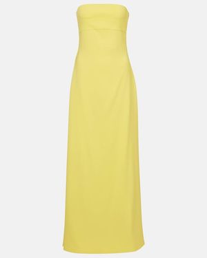 Jacquemus The Bustier Long Dress - Yellow