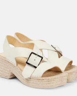 Loewe Paula's Ibiza Espadrille-Sandalen Petal - Natur