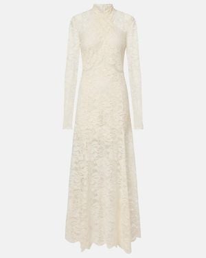 Rabanne Lace Maxi Dress - White