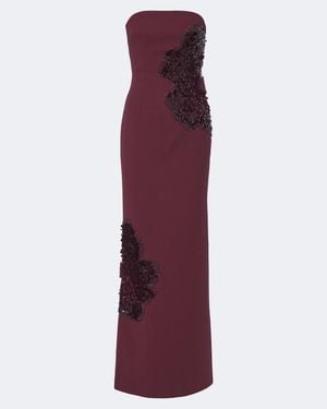 Rebecca Vallance Verzierte Bustier-Robe Layana - Lila