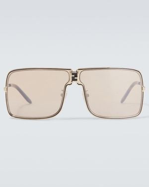 Fendi Eckige Sonnenbrille Ness - Natur