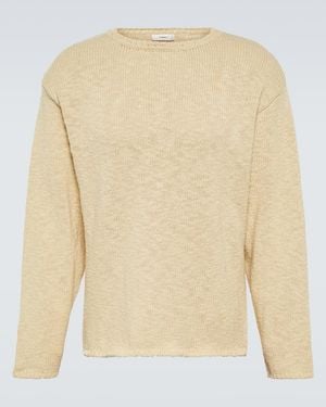 Commas Pullover Aus Baumwolle - Natur