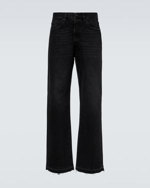 Maison Margiela Mid-Rise Straight Jeans - Black